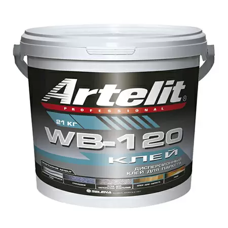 ARTELIT PROFESSIONAL клей дисперсионный для паркета WB-120 (21кг)
