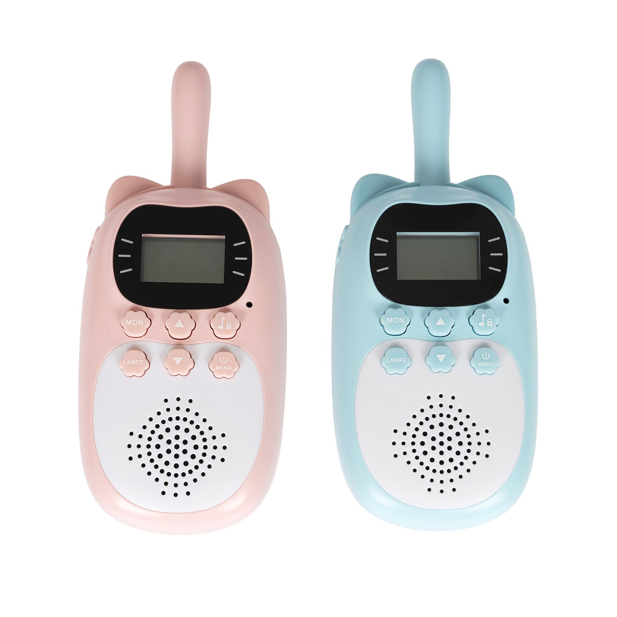 Набор игровой "рации кошки" 2 шт. (8 каналов,10 мелодий, usb-провод) "bondibon" вв5402