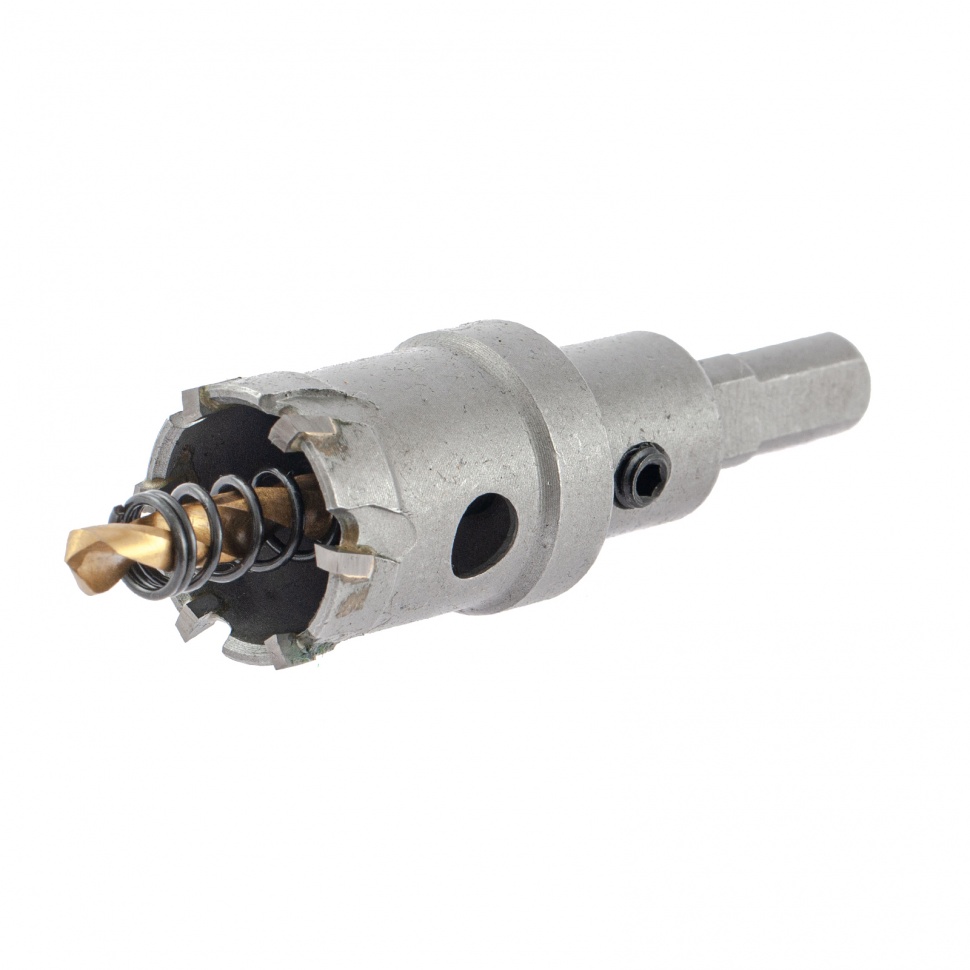 Коронка по металлу твердосплавная, 26 мм Denzel (724006)