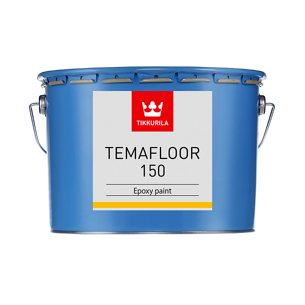 Краска эпоксидная "темафлор" 150 tch  7,5 л (1/44) "тиккурила"