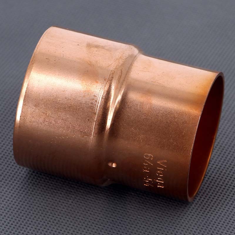 Муфта переходная однораструбная 64 х 54 мм VIEGA НВ пайка медная