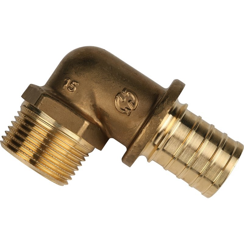 Угол переходной 32 x 1" НР аксиальный для труб PE-X STOUT