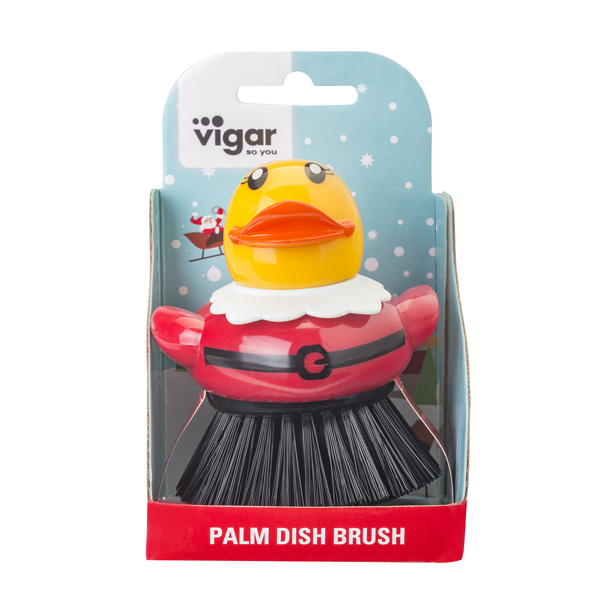 Щетка для мытья посуды "xmas" (1/12) "vigar" 4268