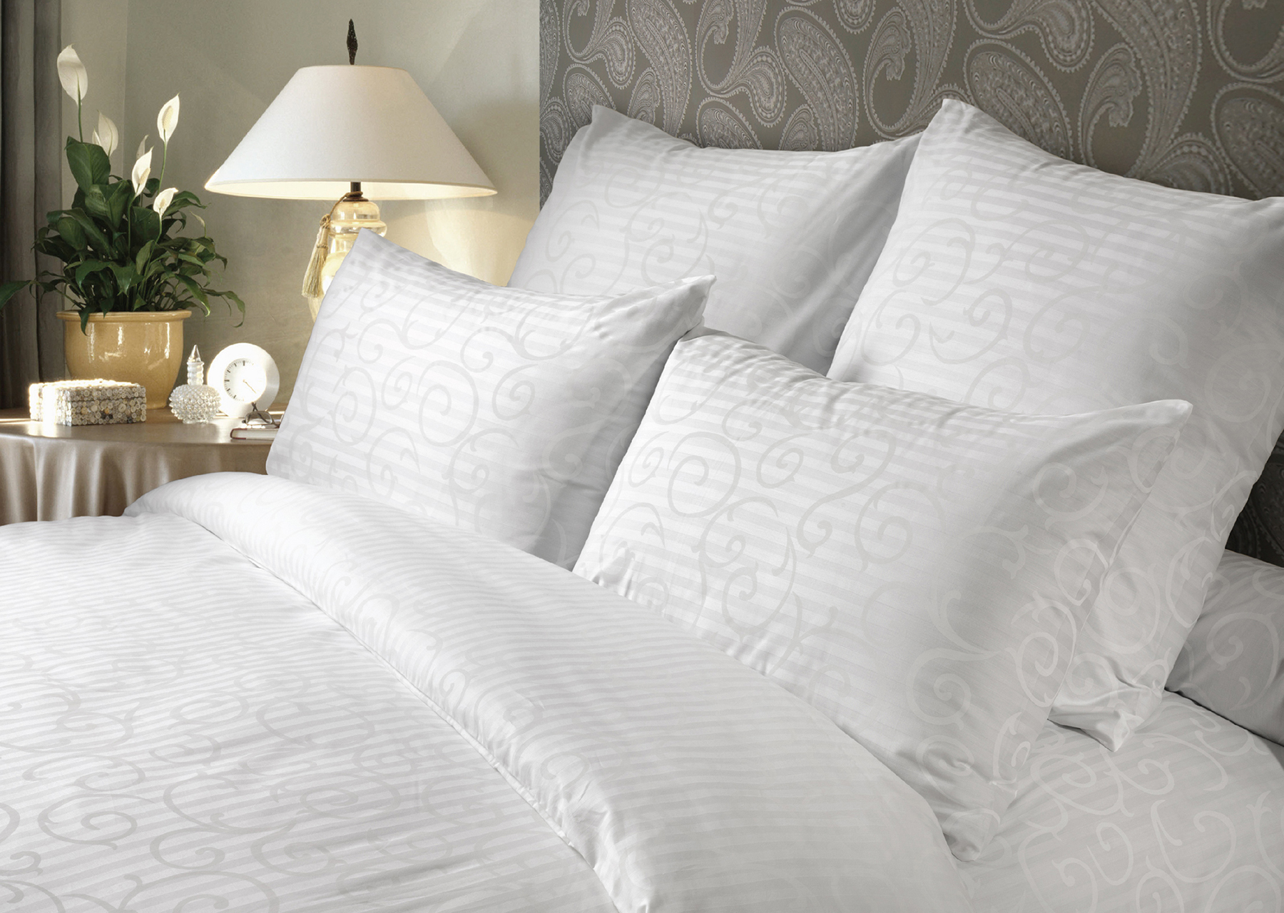 Постельное белье "verossa stripe" магический узор евро (1)