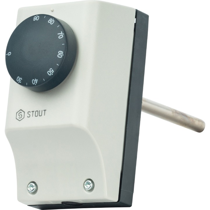 Термостат погружной STOUT 30-90С, гильза 100 мм STE-0007-000001