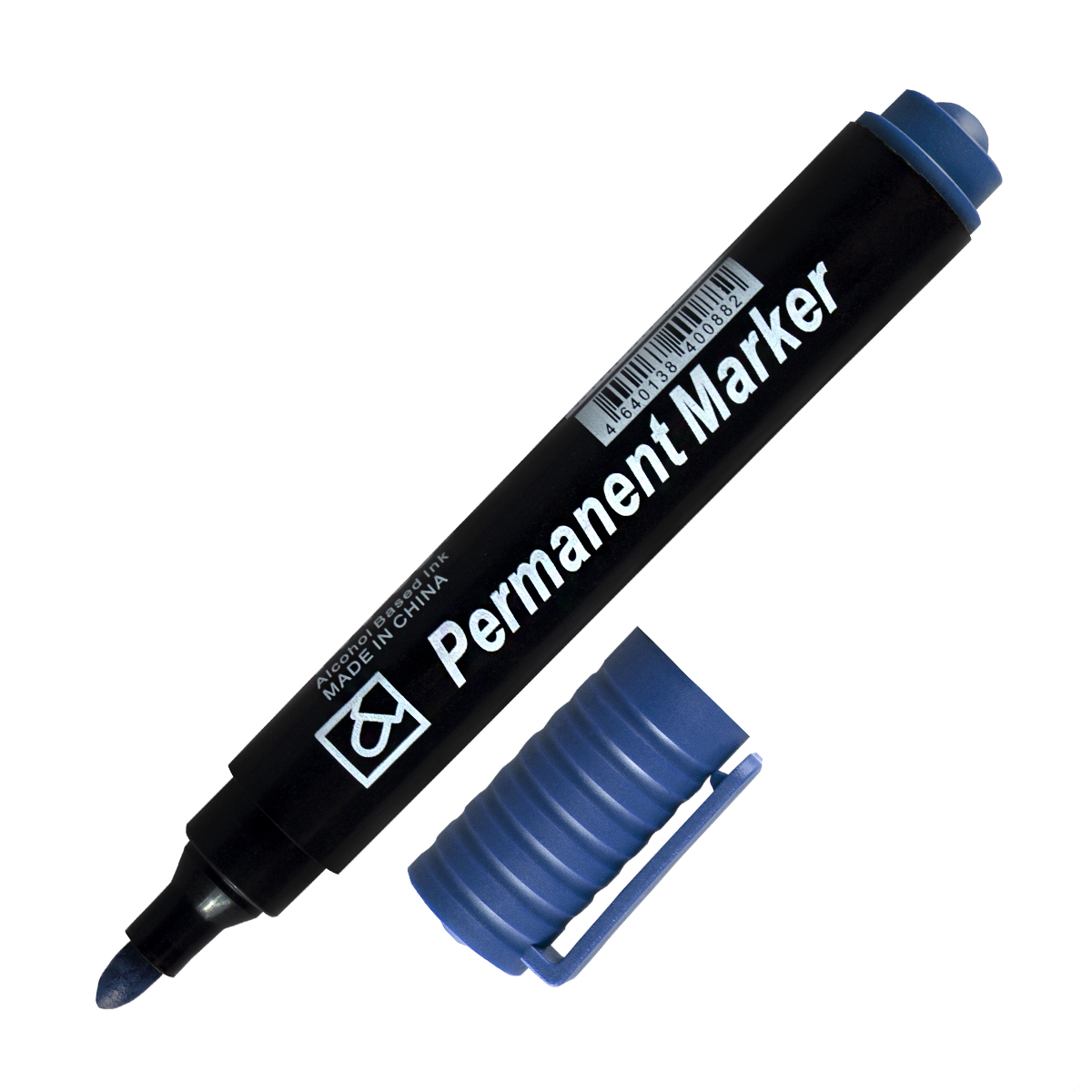 Маркер строительный синий (12/1200)  144-0011