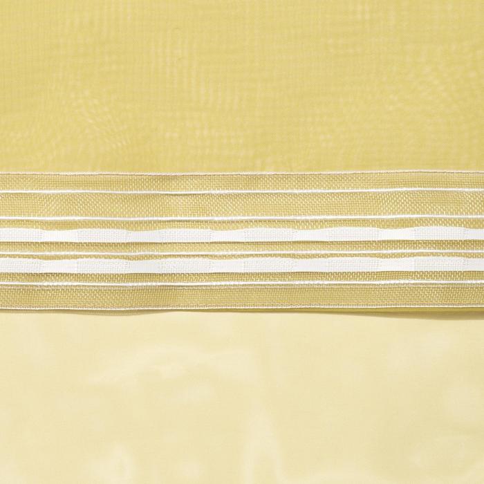 Тюль 280*270 см оливковый, вуаль (1/15) "этель" 4280510