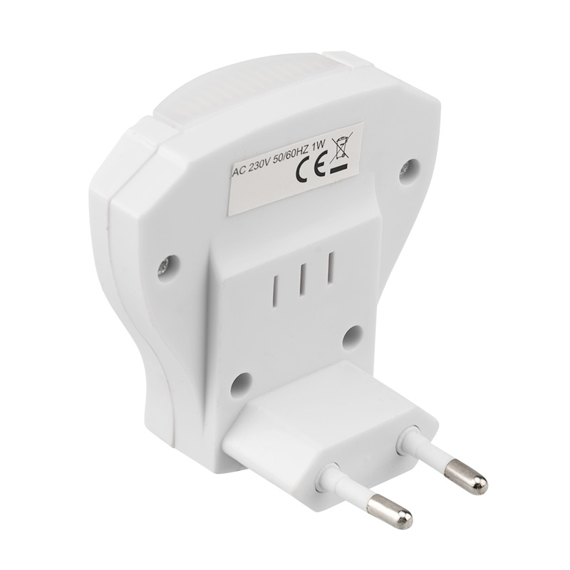 Ночник светодиод. "proconnect" с выключателем, белое свечение (1/100) 75-0300