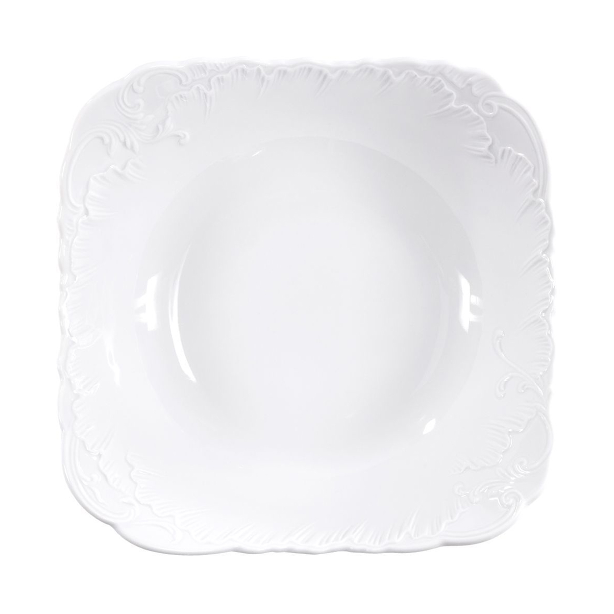 Салатник "rococo" 24*24 см (1/6/36) "cmielow" 0033610 rococo