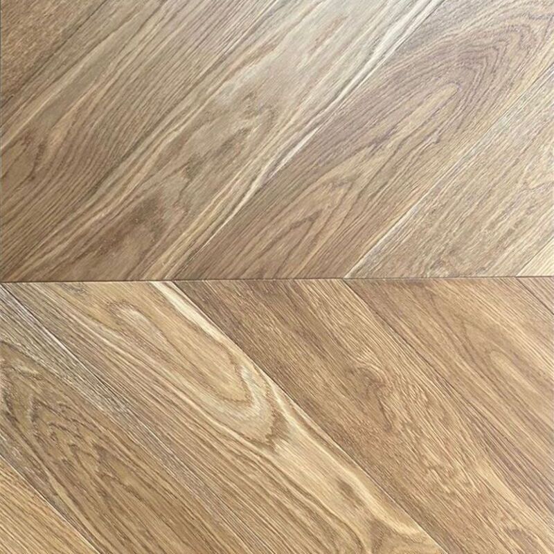 CROWNWOOD Urban Французская елка (45°) Дуб Smoked селект, Лак 785 x 125 x 14 / 1.57м2