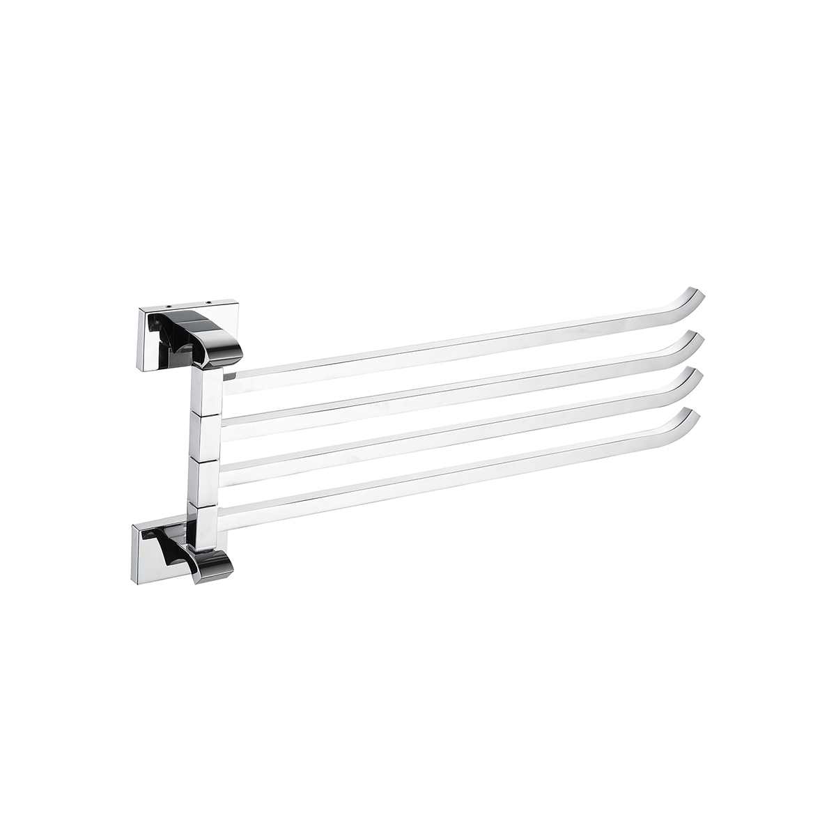 Полотенцедержатель поворотный четверной g0714, хром (1/10) "gappo"