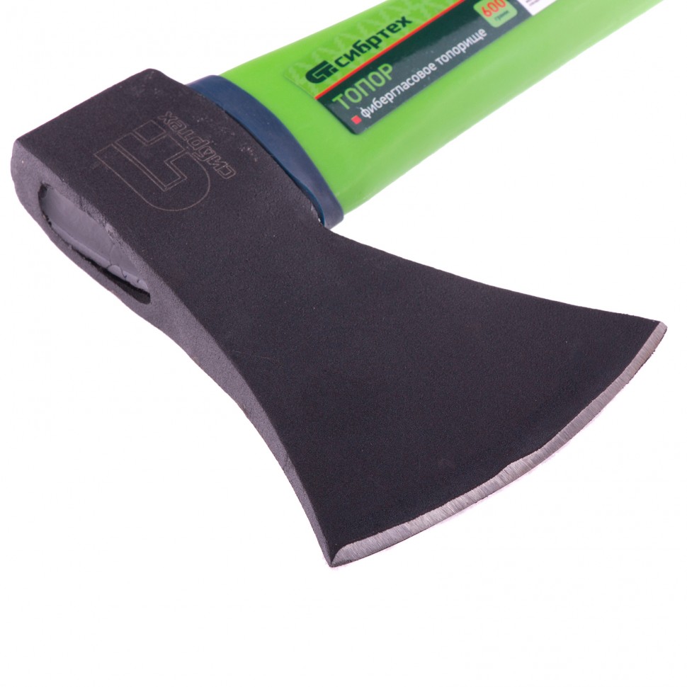 Топор, 600 г, фибергласовое топорище Сибртех (21644)