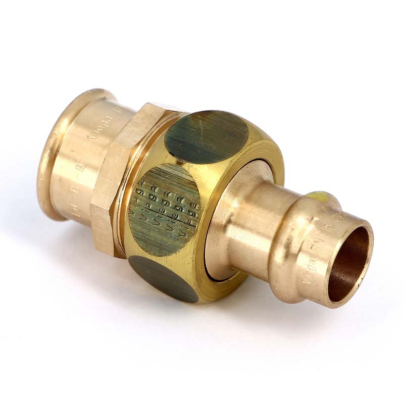 Американка пресс-В медь плоская прокладка Profipress G VIEGA 15х1/2"