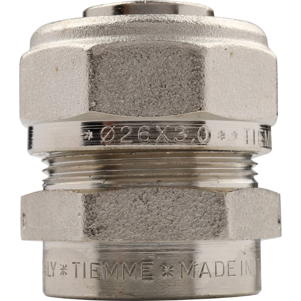 Обжимная муфта ВР 26 х 3/4" TIEMME для металлопластиковых труб