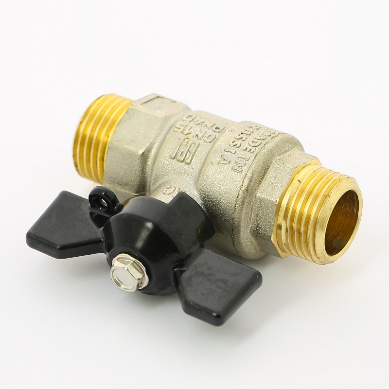 Кран шаровый LD Pride НН 1/2" - полный проход, бабочка