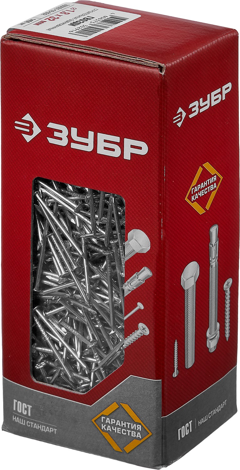 ЗУБР ГОСТ 4028-63, 32 x 1.8 мм, цинк, 1 кг, строительные гвозди (305031-18-032)