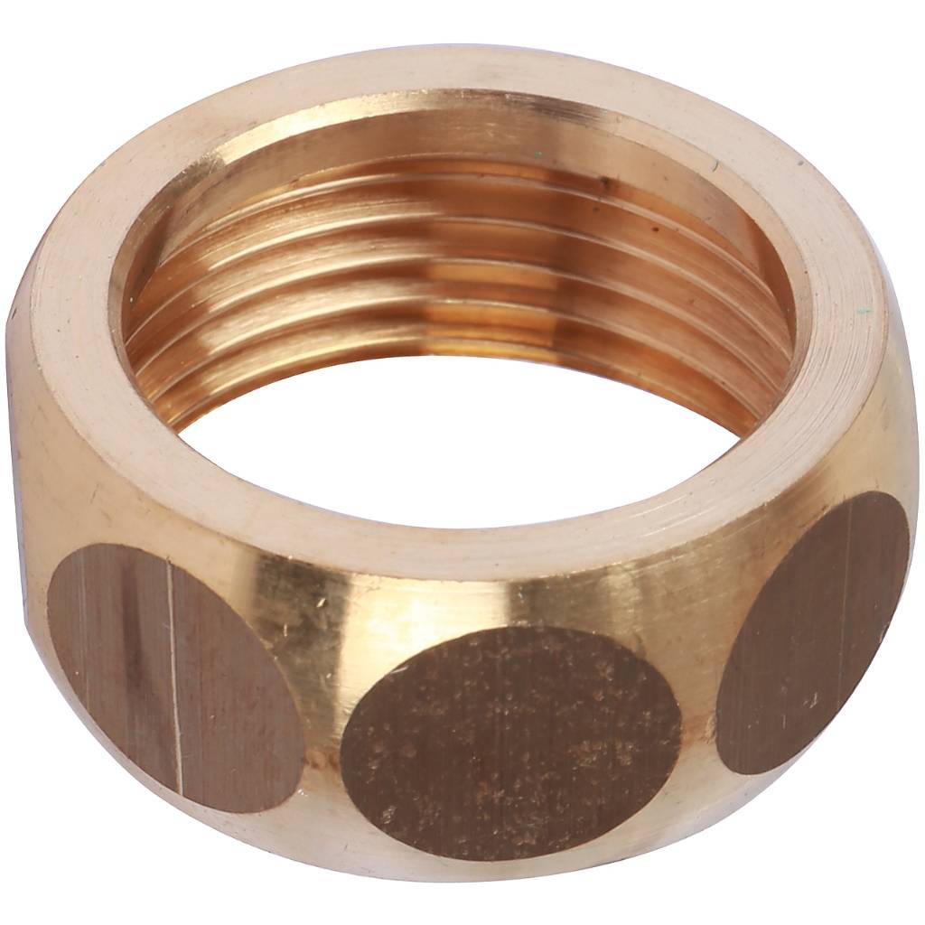 Муфта (американка) 35 x 1"1/2 (ВР) с накидной гайкой под пайку SANHA бронзовая 1435935112