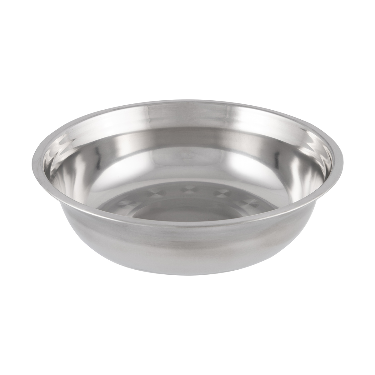 Миска нержав. bowl-25, 2,3 л с расшир. краями d=25 см (1/25/100) "mallony"