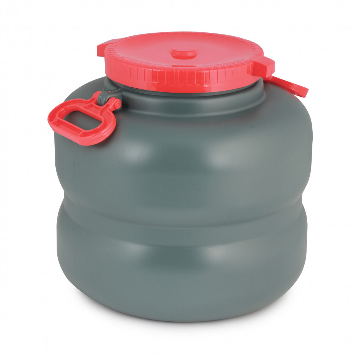 Канистра-бочка пласт. "байкал-эконом" 30 л с крышкой и ручками (1/6) "альтернатива" м8326