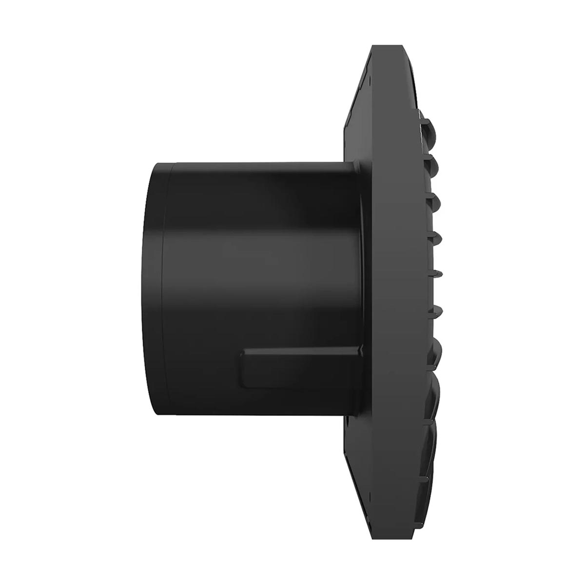 Вентилятор silent 4c matt black осевой с обратным клапаном d100 декоративный (1/16) "diciti"