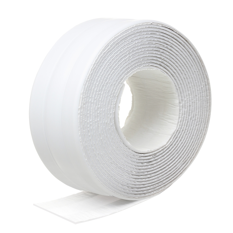 Лента-бордюр самокл. фигурная 38 мм*3,35 м белая (1/6/24) "unibob"