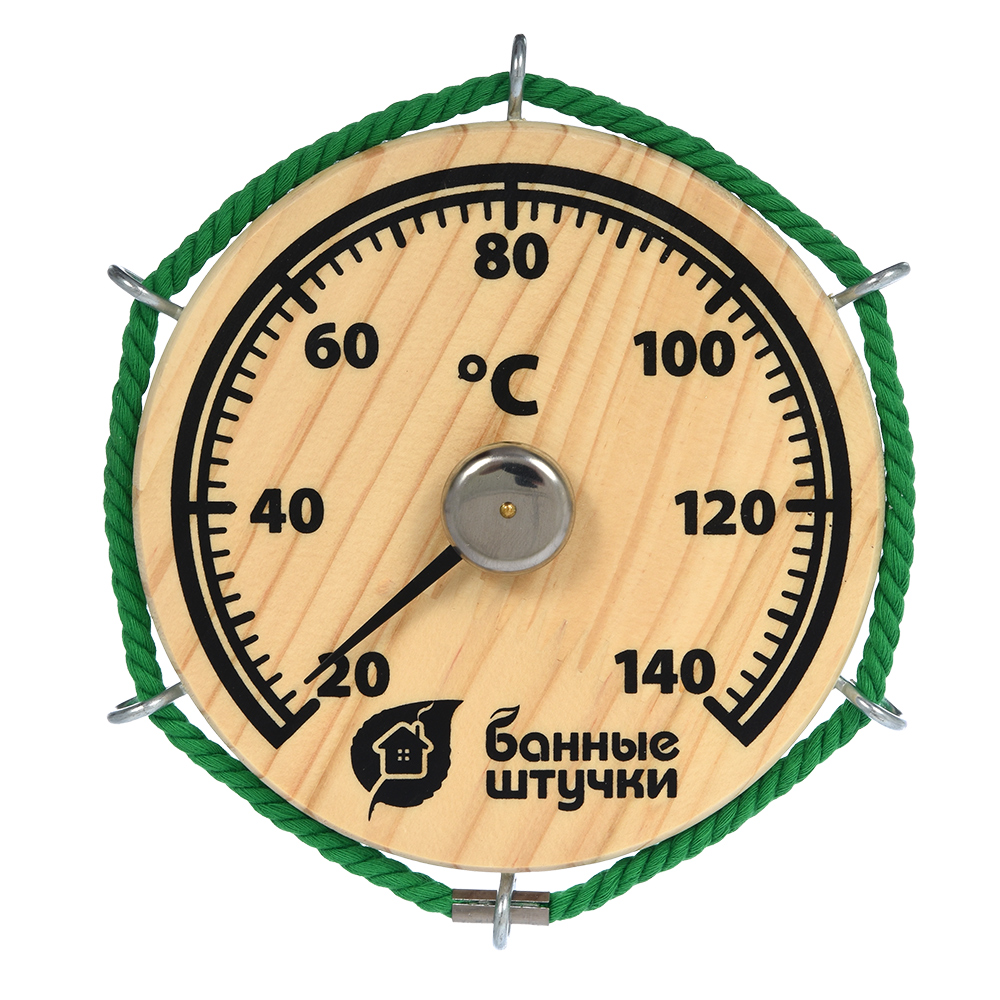 Термометр для бани "штурвал" (1/10) "банные штучки" 18054