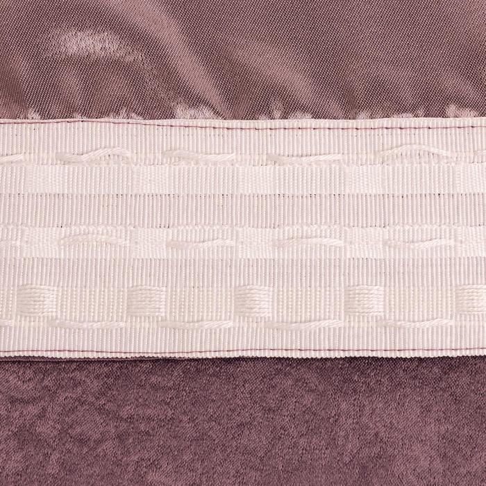 Штора "классика" 250*265 см на ленте, фиолетовый (1/12) "этель" 5800354