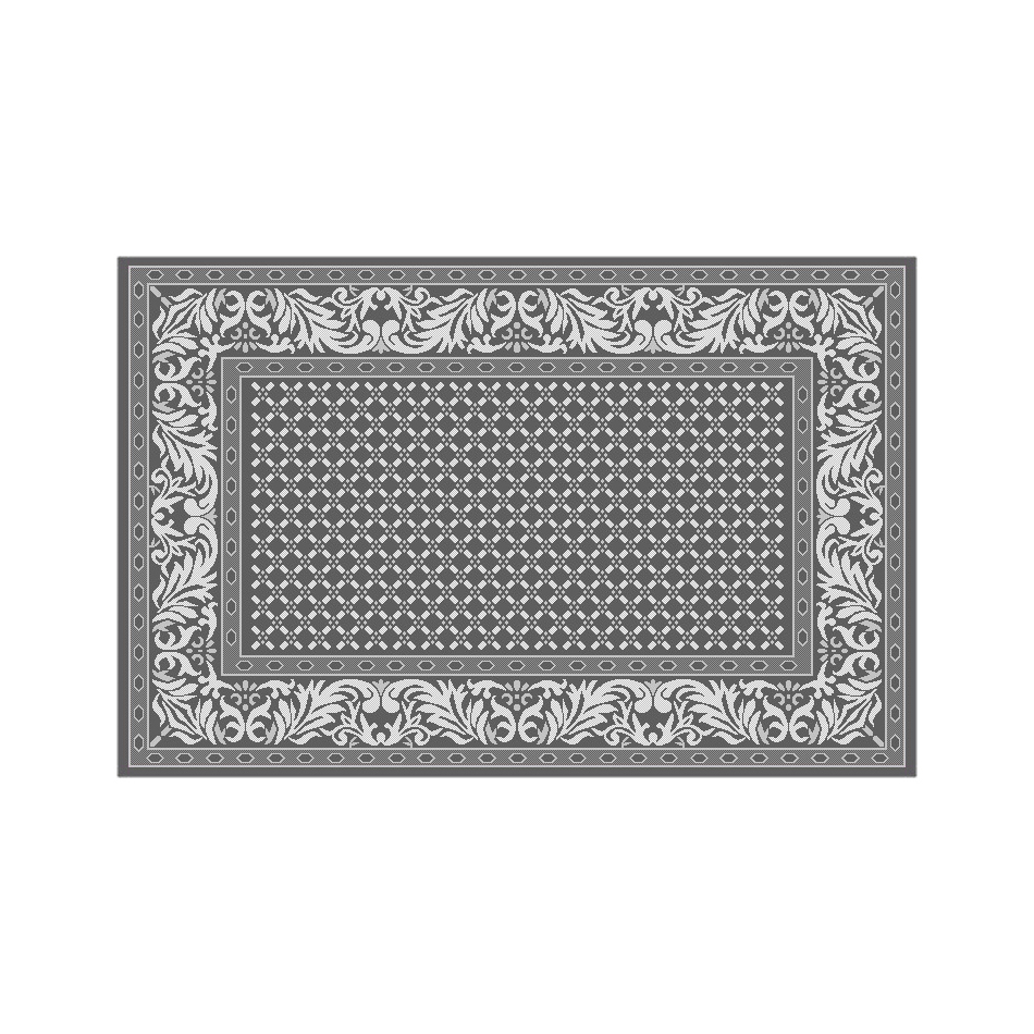 Ковер циновка "эко" 0,6*1,1 м  77010/37 (1/10) "люберецкие ковры"