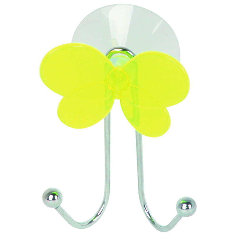 Крючок на присоске двойной "бабочка" (1/48) "рыжий кот" w2065-1