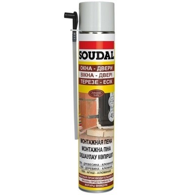 Пена монтажная Soudal Standart 750 мл