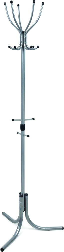 Вешалка напольная "комфорт" (5 крючков) серебро (1) вк5  "ника"