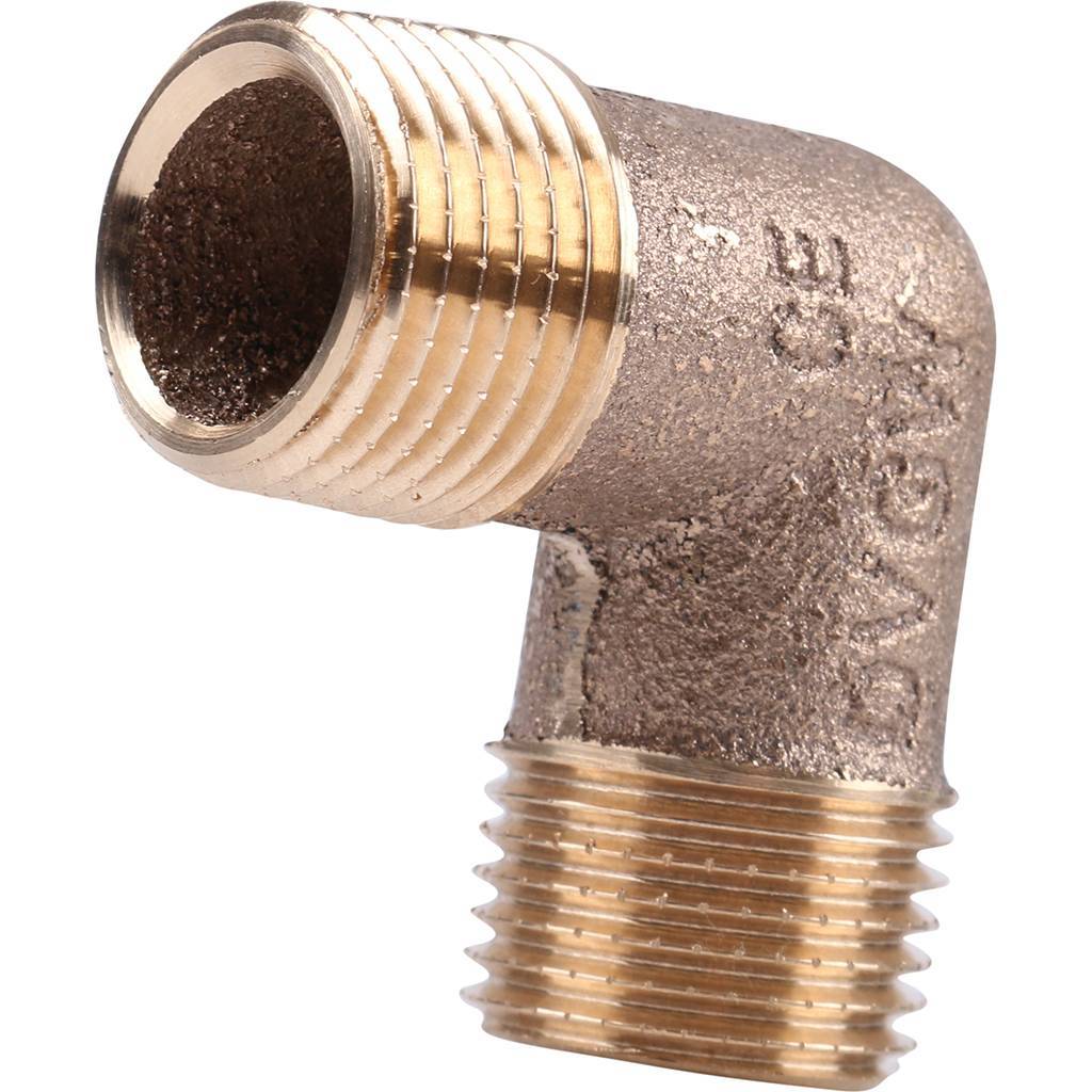 Угол резьбовой 90° (НР) 1/2" бронза VIEGA (317973)