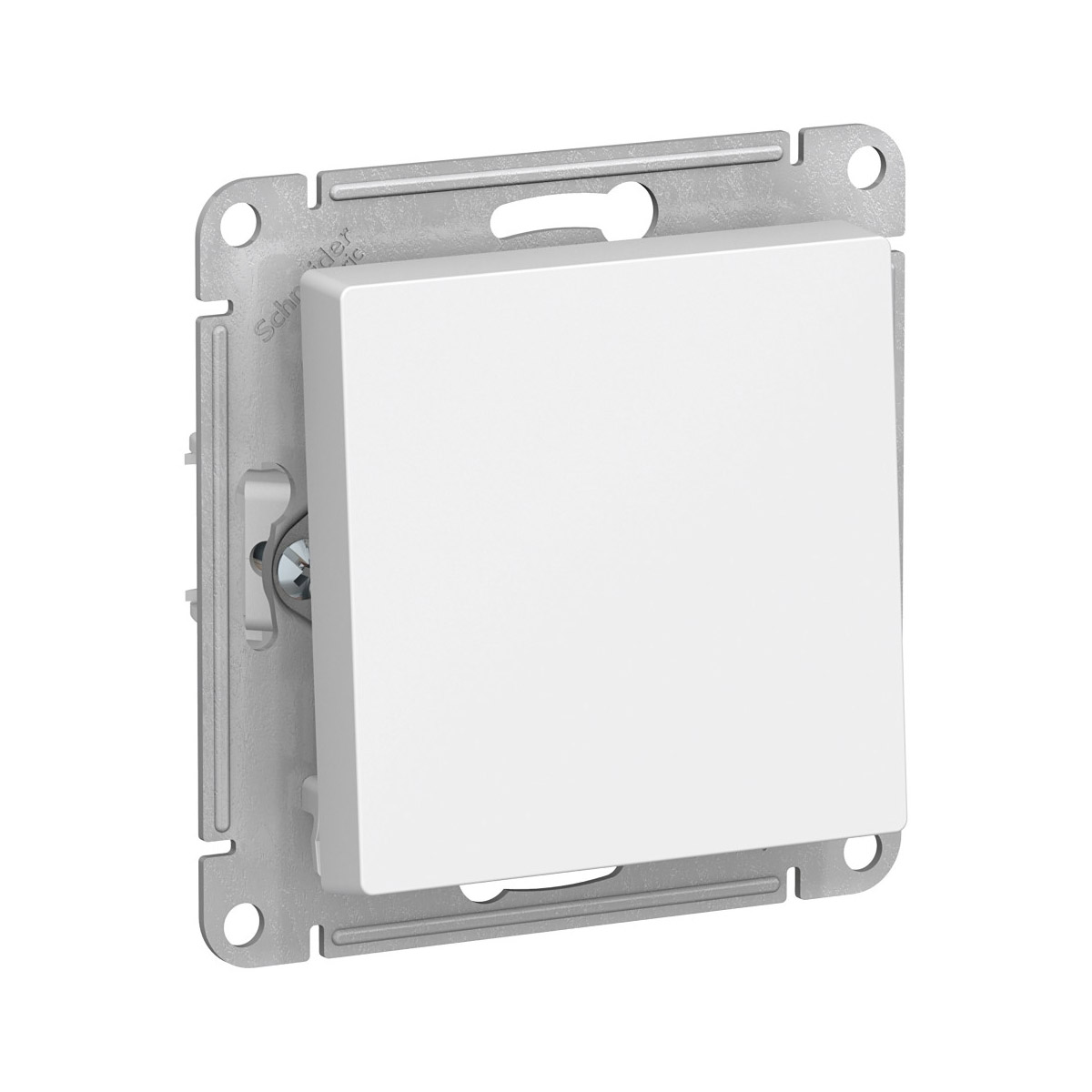 Выключатель "atlasdesign" 1 кл. (механизм) 10а, белый (1/20/160) "schneider"