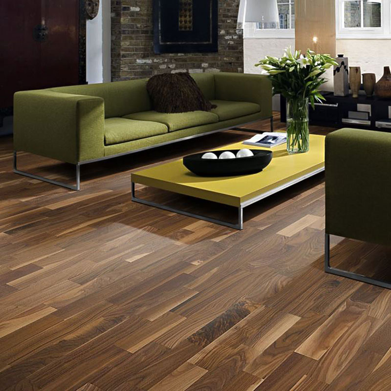 Паркетная доска Kahrs Original Американская коллекция Орех Хартфорд сатиновый лак трехполосный ORIGINAL WALNUT HARTFORD 3S