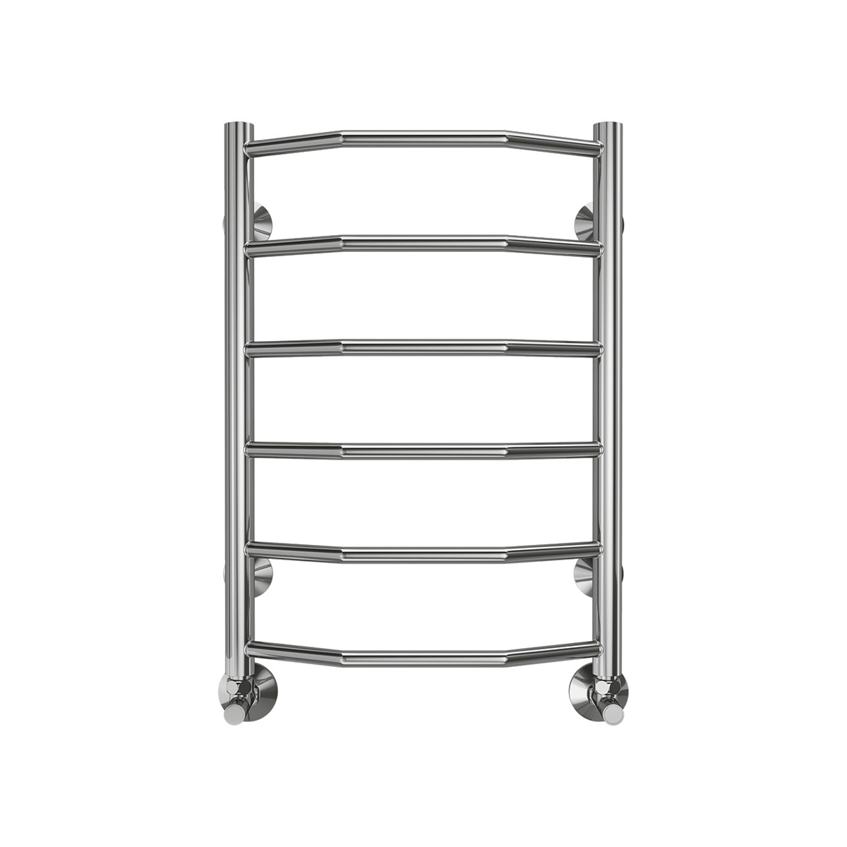 Полотенцесушитель водяной "виктория" п6 400*600 (хром) "terminus"